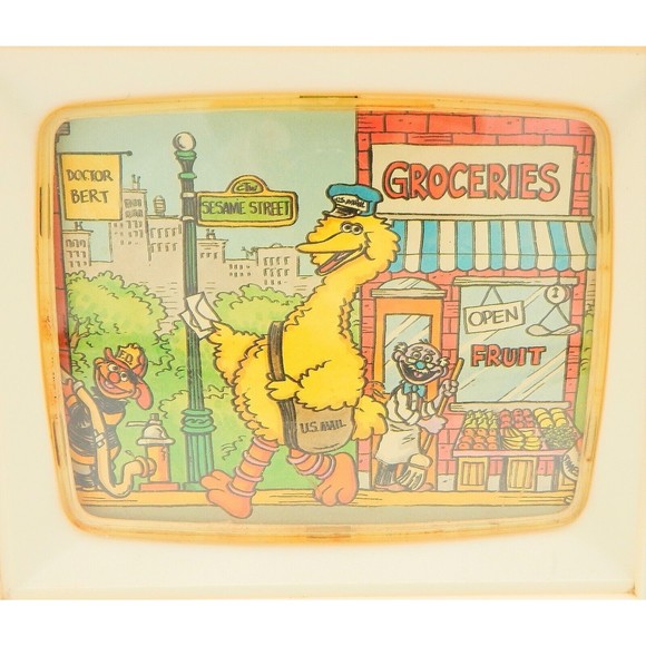 Fisher Price Sesame Street The People In Your Neighborhood TV Wind Up Toy - Picture 7 of 11